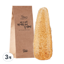 페스트7 천연수세미, 1개입, 3개