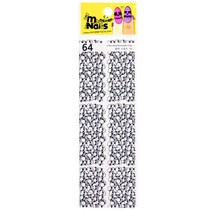 몬스터네일즈 워터데칼, 64번 블랙스컬스, 1개
