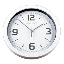 무소음심플벽시계80-8174, 화이트