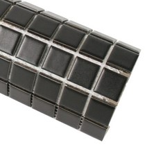 이누데코 자기질모자이크 25mm 5ea, 블랙 무광