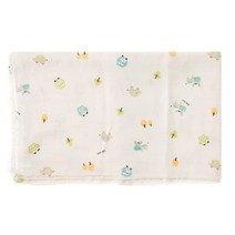 이지텍스 천마당 밤부 이중거즈 부엉이와 함께 원단, 네츄럴아이보리