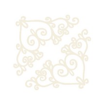 디자인수풀 SP-G501 단조04 인테리어스티커, 화이트