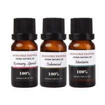아로하트리즈 에센셜오일 로즈마리 + 시더우드 + 만다린, 10ml, 1세트
