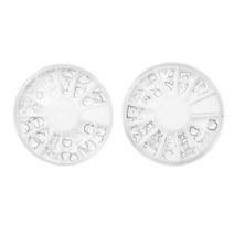 에스앤에스커뮤니케이션즈 네일스톤 025, 혼합 색상, 2입