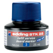 에딩 보드마카 리필잉크 BTK25 수성, 청색, 1개