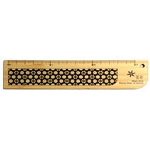 woonori 꽃문대나무자 기림사, 1개, 15cm, 1개