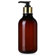 병도매닷컴 ARB520 갈색 금속 디스펜서 공병, 검정골드, 1개