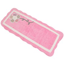 더한 아델라 극세사 주방매트, 핑크