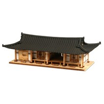 영공방 교육용 기와집 4칸 입체퍼즐, 혼합 색상