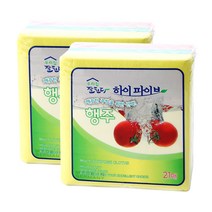 하이파이브 독일 행주 21매입 2개, 핑크, 그린, 옐로우