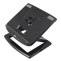 엑토 노트북 높이조절 쿨링패드 4포트 허브, NBS-09H