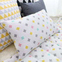 보떼하우스 인견 베개 마이크로화이버 베갯솜, 미니 크로스