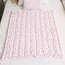 보떼하우스 인견 손누빔 차렵패드, 수박