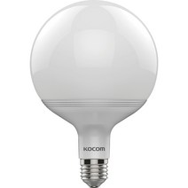 코콤 LED 볼램프 8W 95x145mm, 주광색, 1개