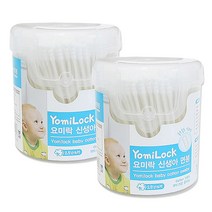 요미락 신생아 면봉, 250개입, 2개