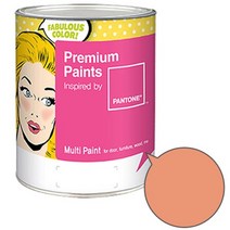 노루페인트 팬톤멀티 에그쉘광 그레이오렌지계열 페인트 1L, 쉘코랄 (15-1334)