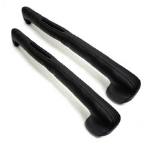 엠노블 차량용 3D 틈새쿠션 고급형 2p, 블랙, 2개