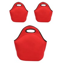 블럭마트 네오플렌 보온보냉 파우치 레드, 3개입