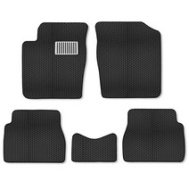 더존 벌집 카매트 일반형 + 레이싱 발판패드, 기아, 구 모닝 2004~2007.12(뒷좌석분리형)