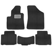 더존 벌집 카매트 일반형 현대 + 레이싱 발판패드, 베라크루즈