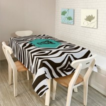 이코디 디멘션 테이블 보, 지브라, 150 x 260 cm