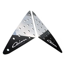 카이만 카본스타일 C필러 스포츠플레이트 카이만 화이트, 그랜저HG