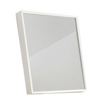 라샘 허니 벽거울 600 x 600, 화이트