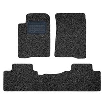 순수 코일 카매트 일반형 올블랙 쌍용, 코란도스포츠2.2 2016.7~ (3P)