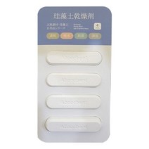 영그린 규조토 스틱 제습제 본품 화이트, 4개입