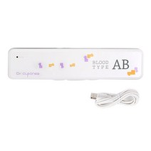 닥터크리너 혈액형 휴대용 칫솔살균기 USB 충전타입 BIO-701, AB형