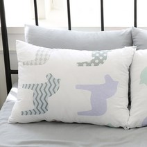 아임리빙 피치스킨 베개커버 2p