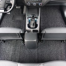 에스제이 코일 일반형 카매트 올 블랙 현대, 아반떼MD 2010년 8월~2013년 12월/더뉴아반떼 2014년~2015년 9월(4p)