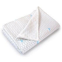 스칸디맘 극세사 블랭킷, 웨이브폭스 그레이