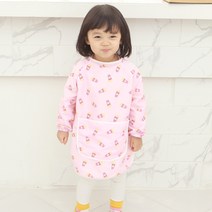 베베슈에뜨 아동용 느낌이 다른 방수 미술가운, 팝핑팝콘