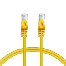 AVIVE 고급형 UTP 15m CAT5.E 랜선 케이블, YELLOW, 1개