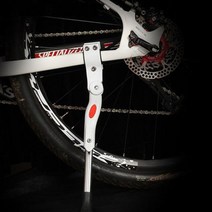 [캔버라] 자전거 킥 스탠드 화이트 38cm, 1개