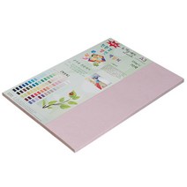 종이문화 친환경 뉴씨플레인 양면 색상지 No9 코스모스핑크, 30매