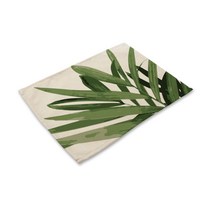 리빙팝 네이처 리프 테이블매트, 20, 42 x 32 cm