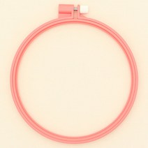 크로바 플라스틱 컬러 수틀 15cm, 코랄, 1개