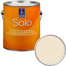 셔윈윌리암스 솔로 저광 1L 페인트, SW7559 Decor White