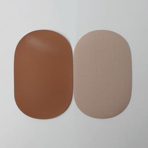 동화상가몰 인조가죽 무릎 팔꿈치패치, 브라운, 6개입