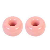 리빙듀오 스텐드 세라믹 칫솔꽂이, 핑크, 2개입