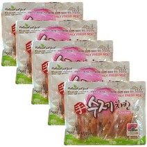 수제치킨 강아지 건조간식 150g, 오메가우유껌 닭갈비, 5개입