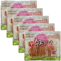 수제치킨 강아지 건조간식 150g, 오메가치킨꽈배기껌, 5개입