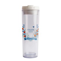 디자인아지트 기성 아이스 텀블러 블루버드리스, 혼합 색상, 350ml