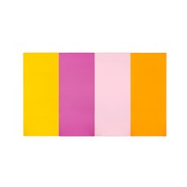 퍼니존 퍼니테라피 옐로우비비드시리즈2, 옐로우 + 핫핑크 + 베이비핑크 + 오렌지