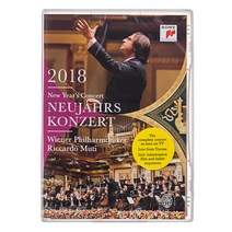 DVD 2018 빈 필하모닉 신년음악회 - 리카르도 무티/빈 필하모닉 오케스트라 오스트리아수입반, 1CD