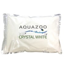 AQUAZOO 어항용 바닥재 0.1~0.3mm 4kg, CRYSTAL WHITE, 1개