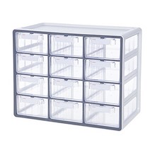 더라이프 시스템 멀티박스 12단, 그레이, 1개