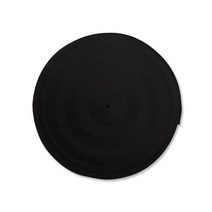 동화상가몰 고탄력 이중직 고무밴드 40mm 50마, 블랙, 1개